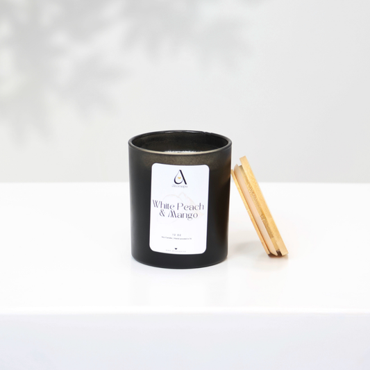 White Peach and Mango Candle