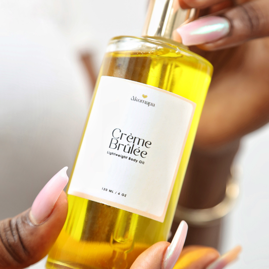 Glow Body Oil- Creme Brûlée