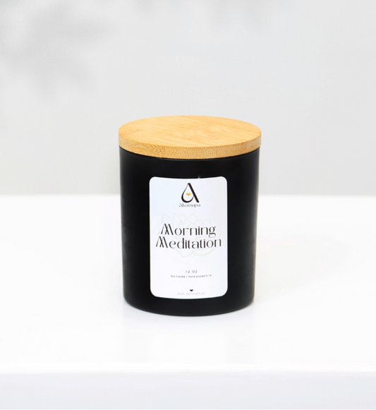 Morning Meditation Candle