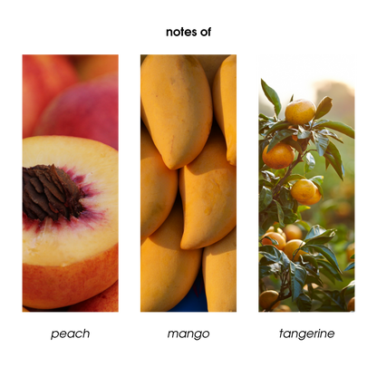 White Peach and Mango Candle