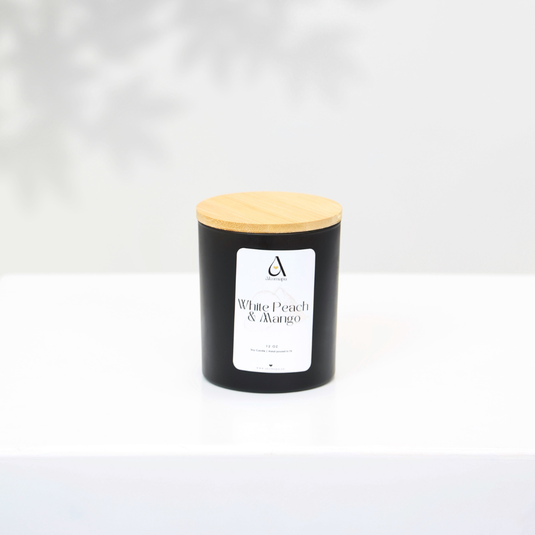 White Peach and Mango Candle