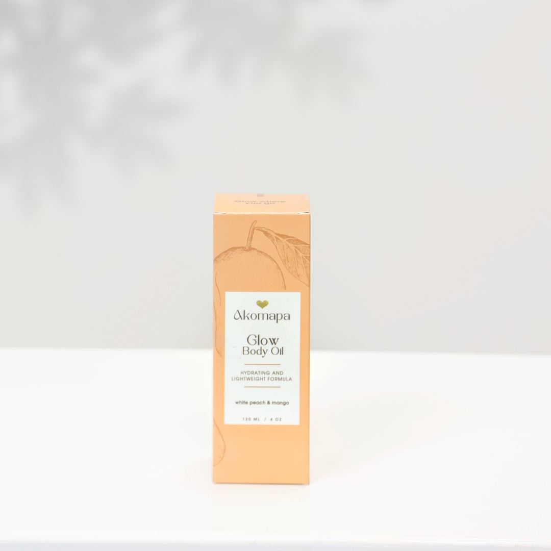 Glow Body Oil- White Peach & Mango